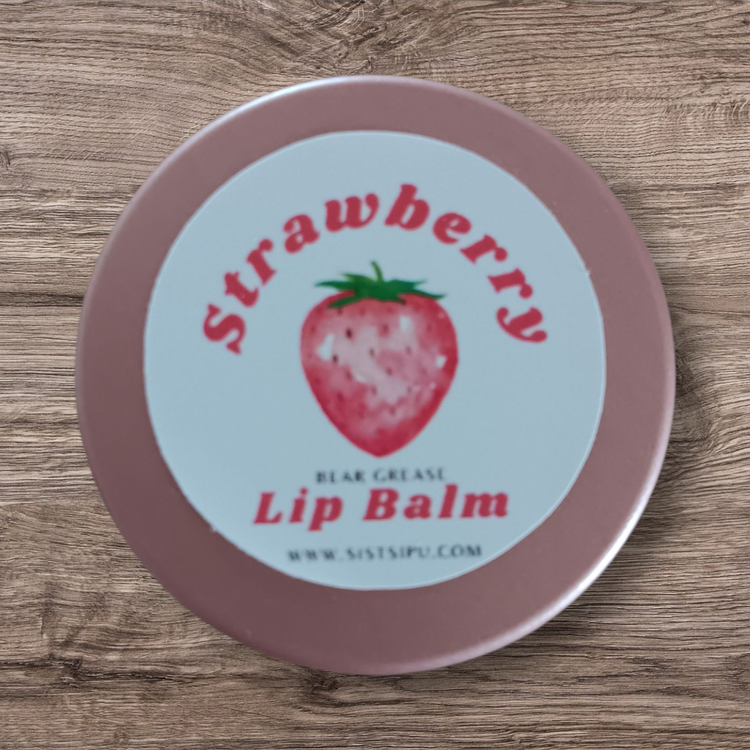 Strawberry Bear Grease Lip Balm