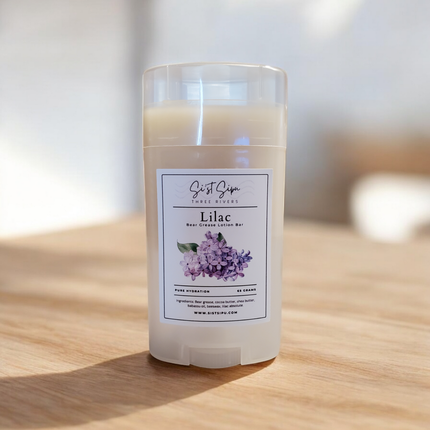 Bear Grease Lilac Lotion Bar