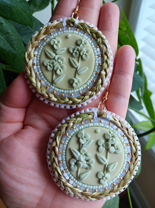Sweetgrass Floral Earrings