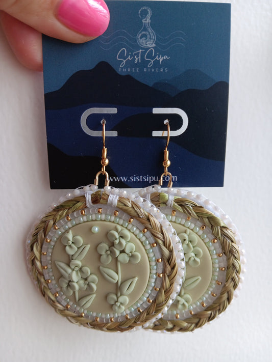 Sweetgrass Floral Earrings