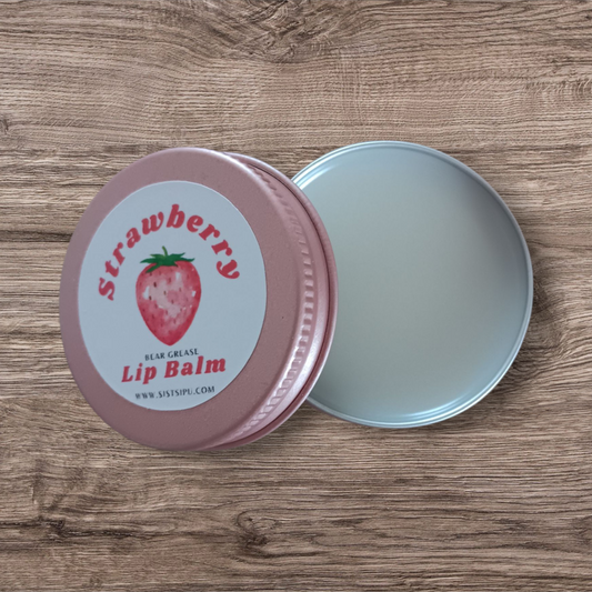 Strawberry Bear Grease Lip Balm