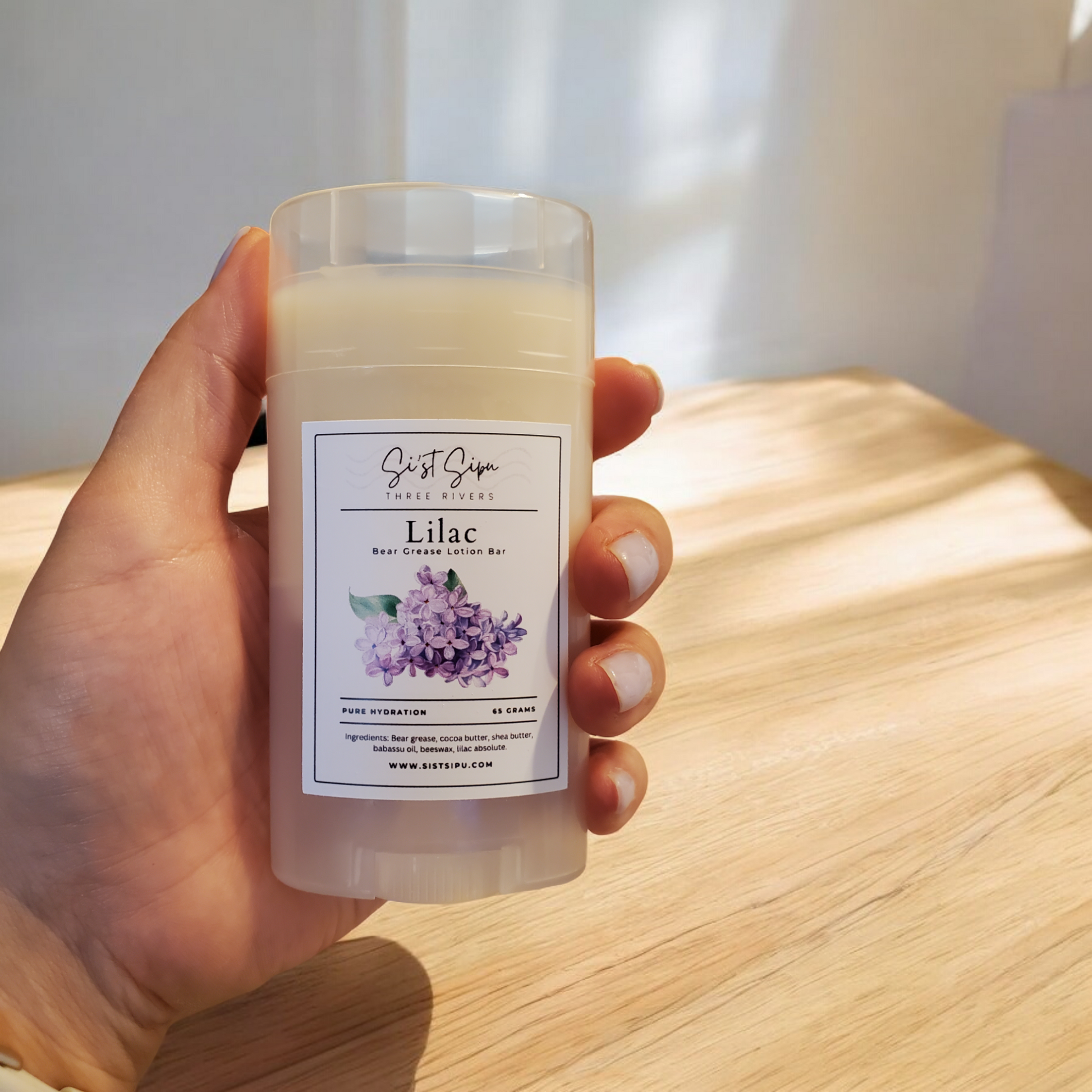 Bear Grease Lilac Lotion Bar